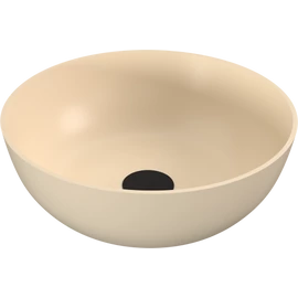 SAPHO BANERA ROUND öntöttmárvány mosdó, átm:39cm, matt bézs (14337.81)