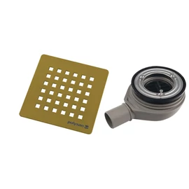 SAPHO POLYSAN FLEXIA zuhanytálca szifon, 90mm, DN40, matt arany (17752) SAPHO POLYSAN FLEXIA zuhanytálca szifon, 90mm, DN40, matt arany (17752)