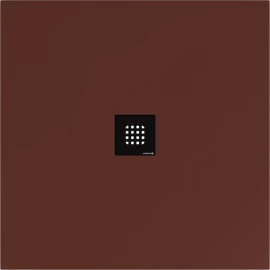 SAPHO POLYSAN FLEXIA öntöttmárvány zuhanytálca, 100x100cm, matt barna (71552.71)