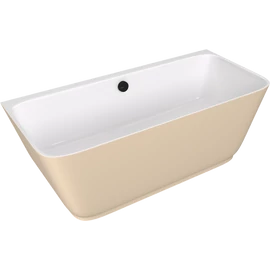 SAPHO POLYSAN SKYLLA öntöttmárvány kád, 169x75x60cm, fehér/matt bézs (72430.82)