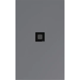 SAPHO POLYSAN FLEXIA öntöttmárvány zuhanytálca, 130x80cm, matt szürke (72899.31)