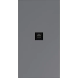 SAPHO POLYSAN FLEXIA öntöttmárvány zuhanytálca, 150x80cm, matt szürke (72901.31)