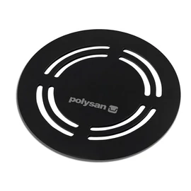 SAPHO POLYSAN FLEXIA kerek szifontakaró, fekete (73217)