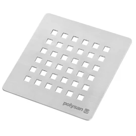 SAPHO POLYSAN FLEXIA szögletes szifontakaró, matt inox (73245)