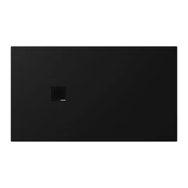 SAPHO POLYSAN TRENECA vágható öntöttmárvány zuhanytálca, 140x80cm, matt fekete (84304.21)
