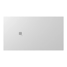 SAPHO POLYSAN TRENECA vágható öntöttmárvány zuhanytálca, 160x90cm, matt fehér (84311.11)