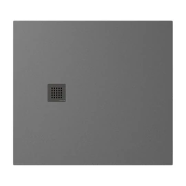 SAPHO POLYSAN TRENECA vágható öntöttmárvány zuhanytálca, 110x100cm, matt szürke (84312.31)