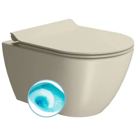SAPHO GSI PURA fali WC, Swirlflush, 36x50cm, dual-matt kréta (881608)