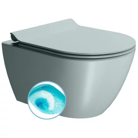 SAPHO GSI PURA SWIRLFLUSH fali WC, 36x50cm, dual-matt jégkék (881615)