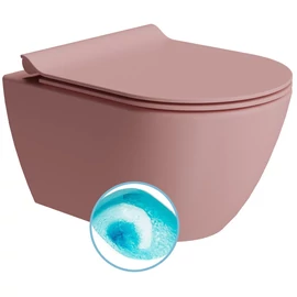 SAPHO GSI PURA fali WC, Swirlflush, 36x50cm, dual-matt rózsaszín (881624)