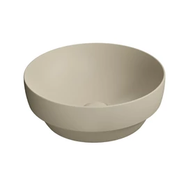 SAPHO GSI PURA kerámiamosdó, pultra helyezhető, átm:40cm, matt kréta (884608)