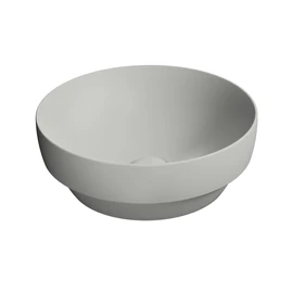 SAPHO GSI PURA kerámiamosdó, pultra helyezhető, átm:40cm, matt cement (884617)