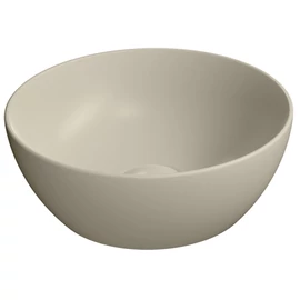 SAPHO GSI PURA kerámiamosdó, pultra helyezhető, átm:32cm, matt kréta (885408) SAPHO GSI PURA kerámiamosdó, pultra helyezhető, átm:32cm, matt kréta (885408)