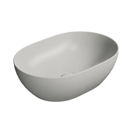 SAPHO GSI PURA kerámiamosdó, pultra helyezhető, 50x35cm, matt cement (886017)