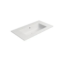 SAPHO GSI PURA SLIM kerámiamosdó, 82x46cm, furat nélkül, matt fehér (8885009) SAPHO GSI PURA SLIM kerámiamosdó, 82x46cm, furat nélkül, matt fehér (8885009)