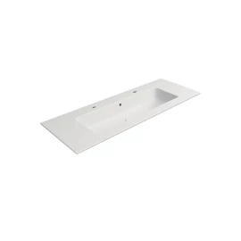 SAPHO GSI PURA SLIM kerámiamosdó, 122x46cm, 2 furattal, matt fehér (8887209) SAPHO GSI PURA SLIM kerámiamosdó, 122x46cm, 2 furattal, matt fehér (8887209)