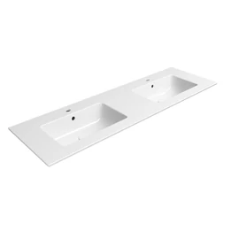 SAPHO GSI PURA SLIM dupla kerámiamosdó, 142x46cm, ExtraGlaze (8889111)