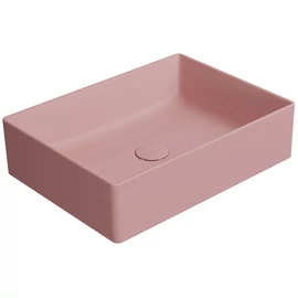 SAPHO GSI KUBE X kerámiamosdó, 50x37cm, matt rózsaszín (942924)
