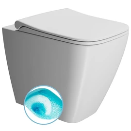 SAPHO GSI NUBES SWIRLFLUSH álló WC, 35x52cm, dual-matt fehér (961009)
