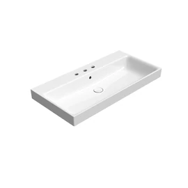 SAPHO GSI NUBES kerámiamosdó, 100x50cm, 3 furattal, ExtraGlaze (9623311)