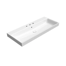 SAPHO GSI NUBES kerámiamosdó, 120x50cm, 3 furattal, ExtraGlaze (9624311)