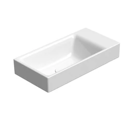 SAPHO GSI NUBES kerámiamosdó, 50x25cm, furat nélkül, jobbos/balos, ExtraGlaze (9637011)