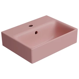 SAPHO GSI NUBES kerámiamosdó, 40x32cm, matt rózsaszín (9684124)