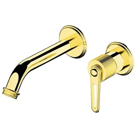 SAPHO BEBÉ falbaépíthető csaptelep, arany (BB018/17)