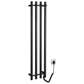 SAPHO PAPINADO Elektromos törölköző szárító radiátor, 263x1200mm, 85W, matt fekete (ER350)