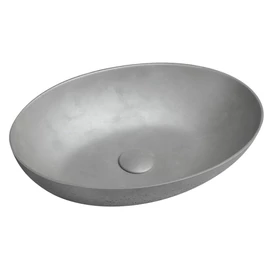 SAPHO FORMIGO betonmosdó, 60x40cm, ezüst (FG219)