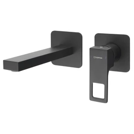 SAPHO FORATA falbaépíthető csaptelep, matt fekete (FT018/15)