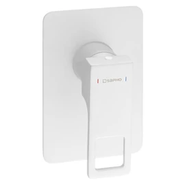 SAPHO FORATA falbaépíthető csaptelep, 1 irányú, matt fehér (FT041/14) SAPHO FORATA falbaépíthető csaptelep, 1 irányú, matt fehér (FT041/14)