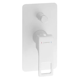 SAPHO FORATA falbaépíthető csaptelep, 2 irányú, matt fehér (FT042/14) SAPHO FORATA falbaépíthető csaptelep, 2 irányú, matt fehér (FT042/14)