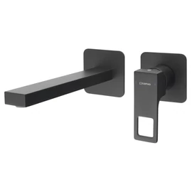 SAPHO FORATA falbaépíthető csaptelep, matt fekete (FT118/15)