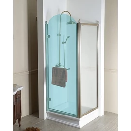 SAPHO PAX zuhanyoszlop zuhanyszettel, fejzuhannyal és csapteleppel, fekete (XA139/15)