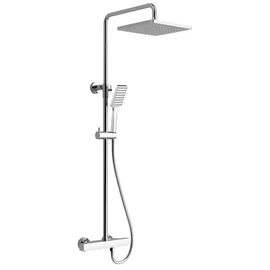 SAPHO DARK zuhanyoszlop termosztátos csapteleppel, króm (KJ139)