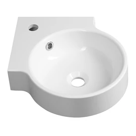 SAPHO KAORI öntöttmárvány sarokmosdó, 38x38cm (KR038)