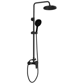 SAPHO AQUALINE LOTTA zuhanyoszlop, matt fekete (LT690B)