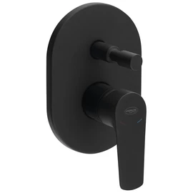 SAPHO AQUALINE LOTTA falba süllyesztett csaptelep, 2-irányú, fekete (LT742B) SAPHO AQUALINE LOTTA falba süllyesztett csaptelep, 2-irányú, fekete (LT742B)