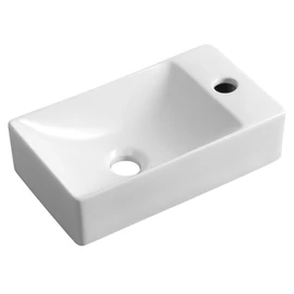 SAPHO SMALL MARGITHA kerámiamosdó, 38x22cm, jobbos (MGT3822)