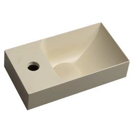 SAPHO PICCOLINO betonmosdó, 30,8x10x17cm, balos, sárga (PK30022)