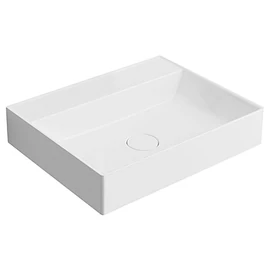 SAPHO TWIG öntöttmárvány mosdó, furat nélkül, 60x47cm (TW060-0)