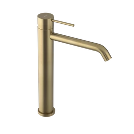 SAPHO ULTRAMIX álló magasított mosdócsaptelep, hosszú kifolyócsővel, matt arany (UT007G)