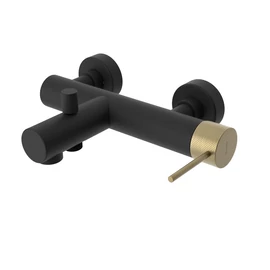 SAPHO ULTRASAN fali kádtöltő csaptelep, matt fekete/matt arany (UT010VBG) SAPHO ULTRASAN fali kádtöltő csaptelep, matt fekete/matt arany (UT010VBG)