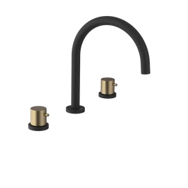 SAPHO ULTRAMIX álló mosogatócsaptelep, matt fekete/matt arany (UT017BG) SAPHO ULTRAMIX álló mosogatócsaptelep, matt fekete/matt arany (UT017BG)