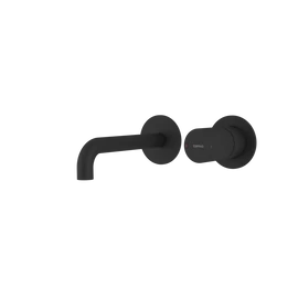 SAPHO ULTRATAP falba süllyesztett csaptelep, 20cm-es kifolyócsővel, matt fekete (UT018TB)