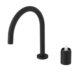 SAPHO ULTRAMIX mosogatócsaptelep test, matt fekete (UT019B-1)