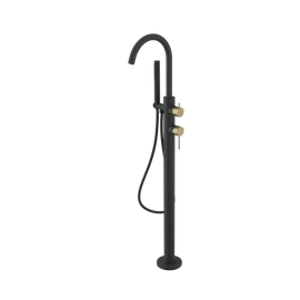 SAPHO ULTRASAN térbenálló kádtöltőcsaptelep, matt fekete/matt arany (UT021VBG) SAPHO ULTRASAN térbenálló kádtöltőcsaptelep, matt fekete/matt arany (UT021VBG)