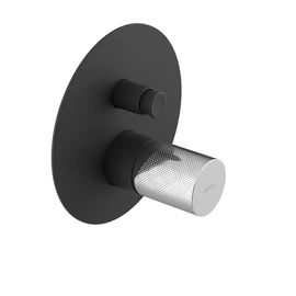 SAPHO ULTRATAP falbasüllyesztett csaptelep, 2-irányú, matt fekete/króm (UT042TBC) SAPHO ULTRATAP falbasüllyesztett csaptelep, 2-irányú, matt fekete/króm (UT042TBC)