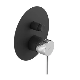 SAPHO ULTRASAN falbasüllyesztett csaptelep, 2-irányú, matt fekete/króm (UT042VBC) SAPHO ULTRASAN falbasüllyesztett csaptelep, 2-irányú, matt fekete/króm (UT042VBC)